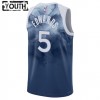 Dres Minnesota Timberwolves Anthony Edwards 5 Nike 2023-24 City Edition Plava Swingman - Dječji